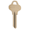 Schlage Keyblank, C125 Keyway, Embossed Logo Only, 50 Pack 35-009 C125 (50PK)